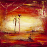 Une Belle Journee Art Print