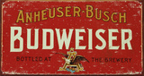 Budweiser Tin Sign