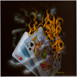 Buy Burning Blackjack at AllPosters.com