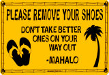 Please Remove Your Shoes