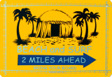 Buy Beach And Surf 2 Miles Ahead at AllPosters.com