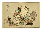 Buy Blind Monks Examining an Elephant at AllPosters.com