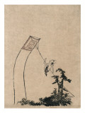 Man Climbing Kite