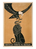 Buy America's Tribute to Britain, circa 1917 at AllPosters.com