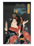 Buy Famous Places in Edo: Ai No Uchi Matched to Oshichi at AllPosters.com
