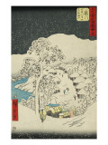 Fujikawa, from the Fifty-Three Station of the Tokaido Road