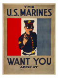 The U.S. Marines Want You, circa 1917