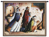 Three Kings and a Fountain Wall Tapestry