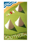Buy Camping Sites in Southern England, SR, 1935 at AllPosters.com