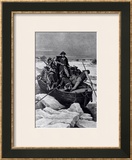 Buy George Washington (1732-99) Crossing the Delaware River, 25th December 1776, circa 1912-13 at AllPosters.com