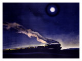 Buy LMS Railway Night Train Scotland at AllPosters.com