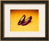 A Pair of Ruby Slippers Worn by Judy Garland in the 1939 MGM film "The Wizard of Oz"