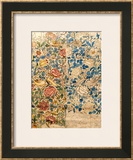 Design for Chintz: Rose Framed Art Print