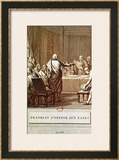 Buy Benjamin Franklin Presenting His Opposition to the Taxes in 1766 at AllPosters.com
