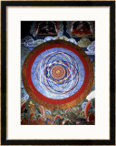 Mandala in Rinchepung Dzong, Paro, Bhutan