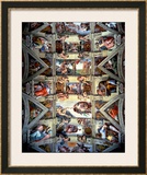 Sistine Chapel Ceiling and Lunettes, 1508-12