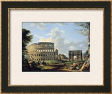 The Colosseum and the Arch of Constantine