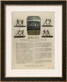 The First Rules of Boxing Published August 16th 1743