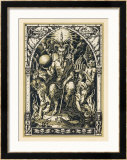 Buy Satan Presides at the Sabbat Attended by Demons in Human or Animal Shapes at AllPosters.com