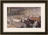 Catiline Plotting to Seize Power in Rome is Denounced in the Senate by Cicero