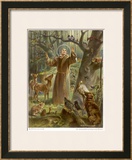 Saint Francis of Assisi, Preaching to the Animals