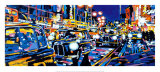 Black Cabs, London Art Print