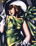 Buy Jeune Fille Vert at AllPosters.com