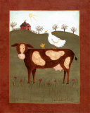Cow with Duck