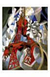 Buy Red Eiffel Tower at AllPosters.com