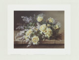 Still Life of Yellow Roses