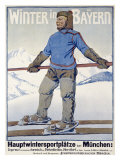 Buy Winter in Bayern at AllPosters.com