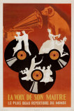 Buy La Voix De So Maitre at AllPosters.com