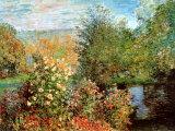 Garten Von Montgeron Kunstdruck