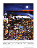 Moonlight over Manhattan