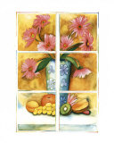 Pink Daisies at the Window