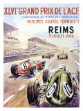 Buy Reims F1 French Grand Prix, c.1960 at AllPosters.com