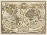 Mappa del Globo Terraqueo