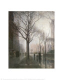 Plaza After the Rain