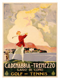 Cadenabbia to Tremezzo, Lago di Como, Golf and Tennis