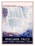 Buy New York, Central Lines, Niagara Falls at AllPosters.com