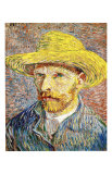 Self-Portrait with a Straw Hat, c.1888
