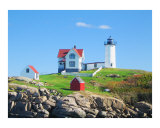 Nubble Lighthouse in York Beach, Maine