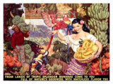 Buy Bananas, From Lands of Tropical Splendor at AllPosters.com