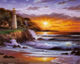 Buy Sunset Lighthouse at AllPosters.com