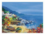 Buy Barche A Riva at AllPosters.com