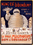 Le Pneu Michelin, Nunc Est Bibendum