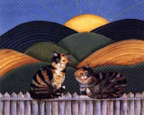 Cats At Sunrise