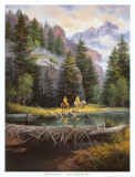 Lure of the Rockies Art Print
