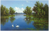 Buy River with Swans I at AllPosters.com