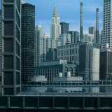 Buy Blue Chrysler Composition at AllPosters.com